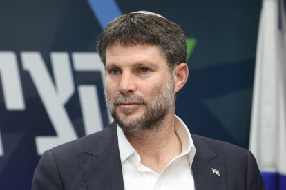 Bezalel Smotrich, en la Knesset