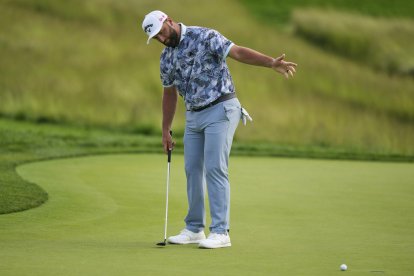 Jon Rahm, durante el US Open 2025