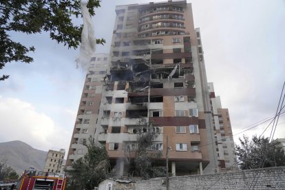 Un edificio atacado por Israel en Teherán, IránAssociated Press/LaPresse