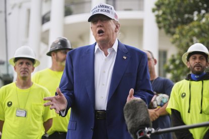 Donald Trump en la Casa Blanca