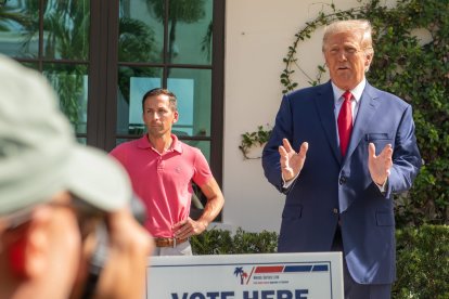 Donald Trump, a las puertas de un colegio electoral
