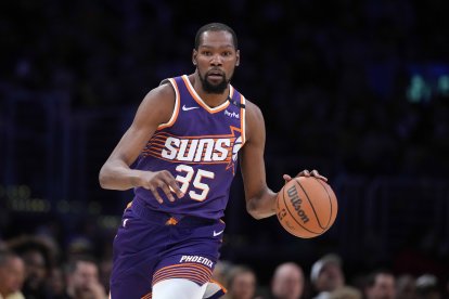 Kevin Durant, con los Phoenix Suns