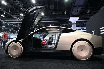 El robotaxi de Tesla