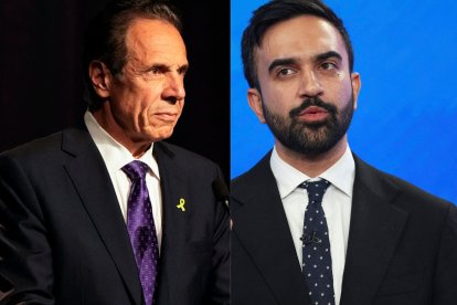 Cuomo y Mamdani/ Vincent Alban, Yuki Iwamura