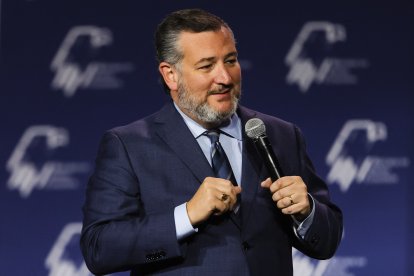 Ted Cruz en un evento en Nevada/ Wade Vandervort