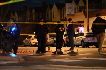 Escena del crimen en Filadelfia