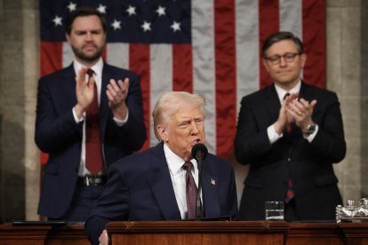 Trump en el Congreso/ Win McNamee
