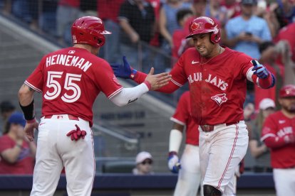 George Springer celebra una carrera - Cordon Press