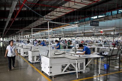 Fábrica textil en Vietnam