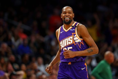 Kevin Durant, con los Phoenix Suns