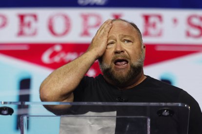 El presentador Alex Jones en una imagen de archivo