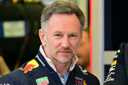 Christian Horner, durante un gran premio. Imagen de archivo