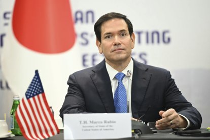 El secretario de Estado, Marco Rubio