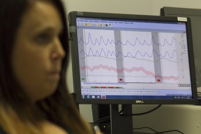 Una prueba de polígrafo (Archivo)