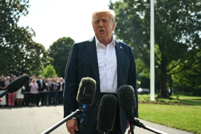 Trump en la Casa Blanca/ Andrew Caballero- Reynolds