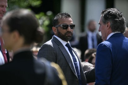 Kash Patel en la Casa Blanca/ Jim Watson