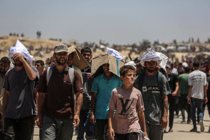 Palestinians in Gaza