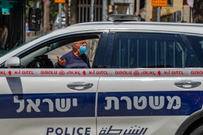 Vehículo patrulla de la Policía de Israel (imagen ilustrativa)