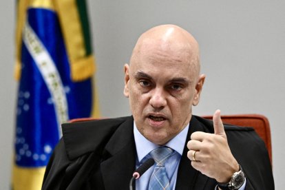 El magistrado líder de la Corte Suprema brasileña Alexandre de Moraes