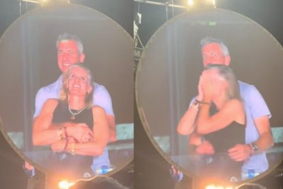 Imagen viral del supuesto affair del CEO de Astronomer en el concierto de Coldlpa7