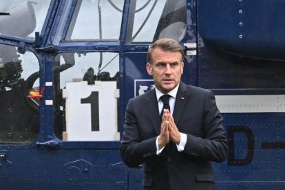 El presidente francés, Emmanuel Macron