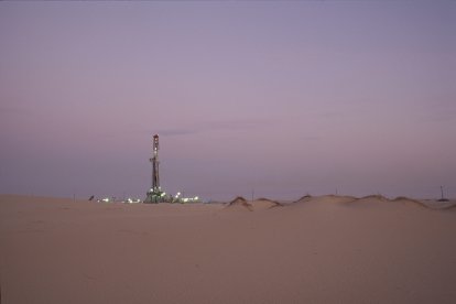 Saudi Arabia. Eastern province near Abqiq, oil drilling in the desert.
Saudi Arabien. *** Local Caption *** 21075749