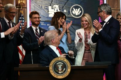 Trump en la Casa Blanca/ Brendan Smialowski