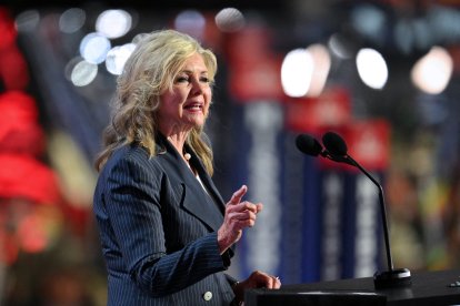 Marsha Blackburn, en la Convención Nacional Republicana 2024