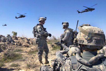 Un grupo de soldados del Ejército de EEUU (Archivo)