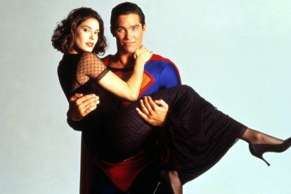 Dean Cain y Teri Hatcher en Las nuevas aventuras de Superman