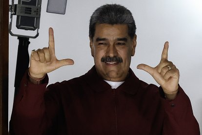 Maduro en Caracas/ Pedro Mattey