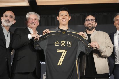 Son Heung-min, nuevo miembro del Los Angeles FC.