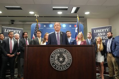 El fiscal general de Texas, Ken Paxton (Archivo)