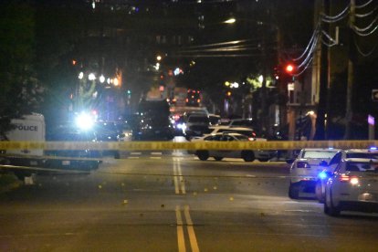 Crime scene in Washington, D.C. File photo.