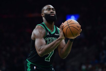 Jaylen Brown, estrella de los Boston Celtics