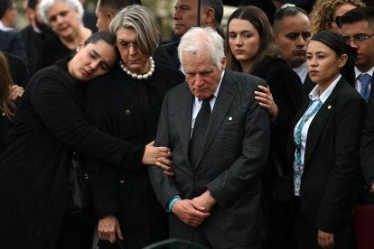 Miguel Uribe Londoño, padre del candidato presidencial colombiano asesinado