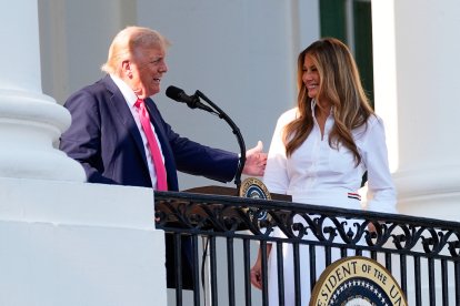 Melania Trump en la Casa Blanca/ Alex Brandon