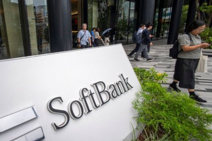 El logotipo del Grupo Softbank