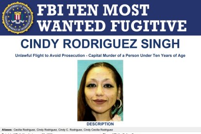 Cindy Rodríguez, una de las delincuentes más buscadas por el FBI