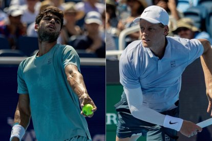 Carlos Alcaraz y Jannik Sinner