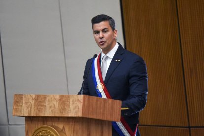 El presidente de Paraguay, Santiago Peña, en una imagen de archivo
