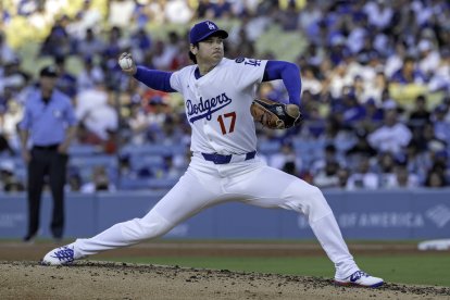 Ohtani lanzando - Cordon Press