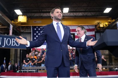 JD Vance en Wisconsin/ Andrew Harnik