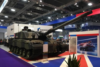 Military exhibition DSEI UK (file photo)