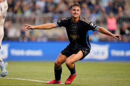Bruno Damiani, delantero del Philadelphia Union