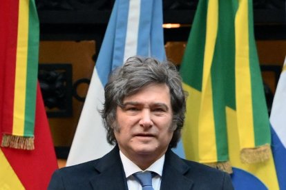 El presidente argentino, Javier Milei