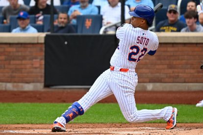 Juan Soto, durante un juego con los Mets. Imagen de archivo