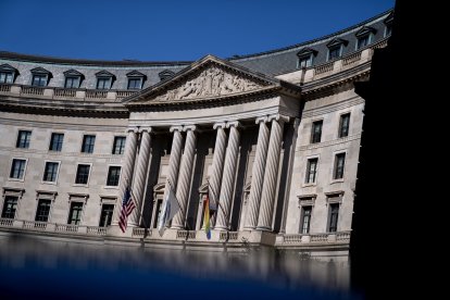The Environmental Protection Agency (EPA) headquarters in Washington, DC, on June 29, 2022.