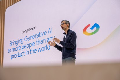 Sundar Pichai, CEO de Google/ Camille Cohen