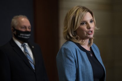 Hinson en Capitol Hill/ Andrew Caballero- Reynolds